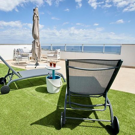 Penthouse With Stunning View And Rooftop Terrace Manilva Extérieur photo