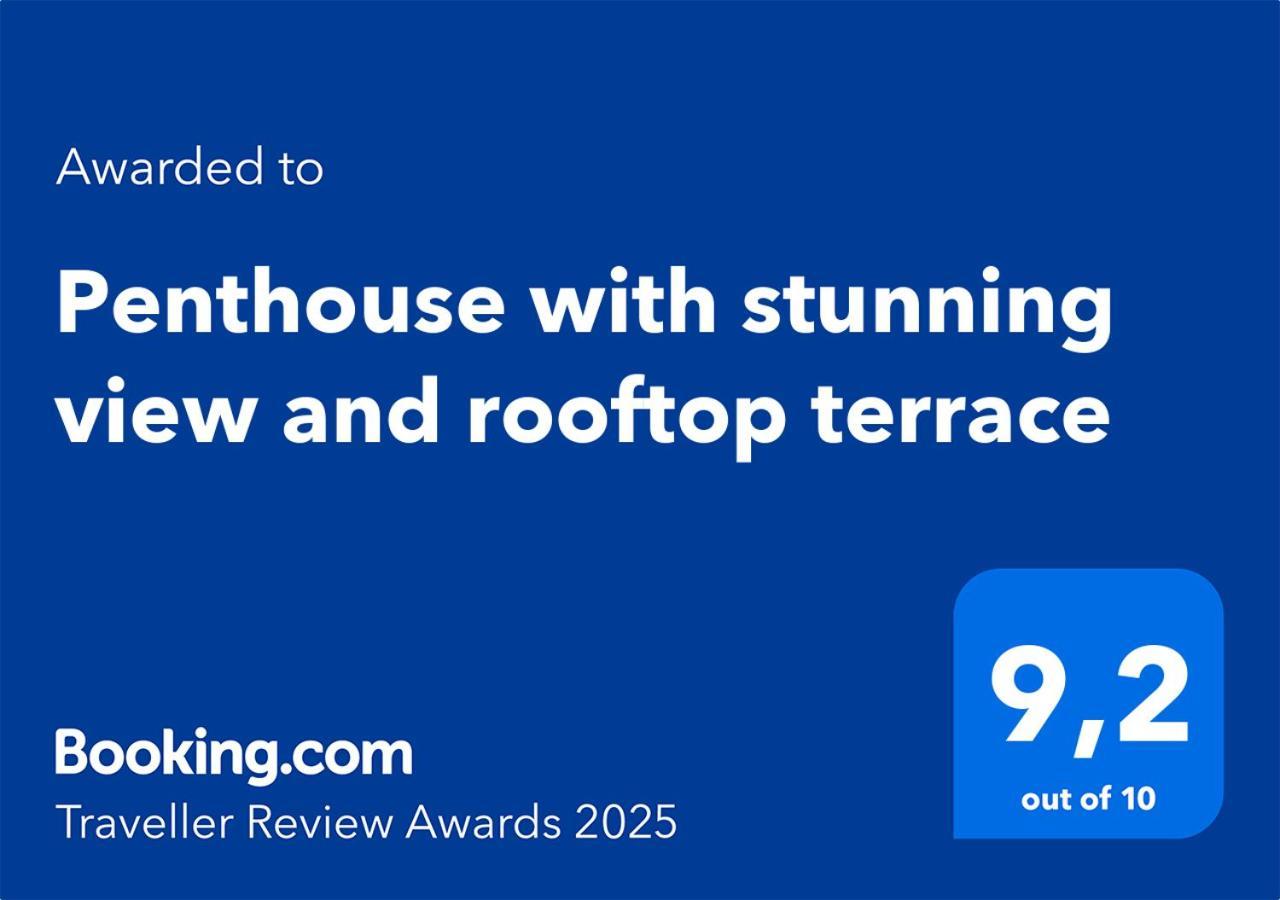 Penthouse With Stunning View And Rooftop Terrace Manilva Extérieur photo